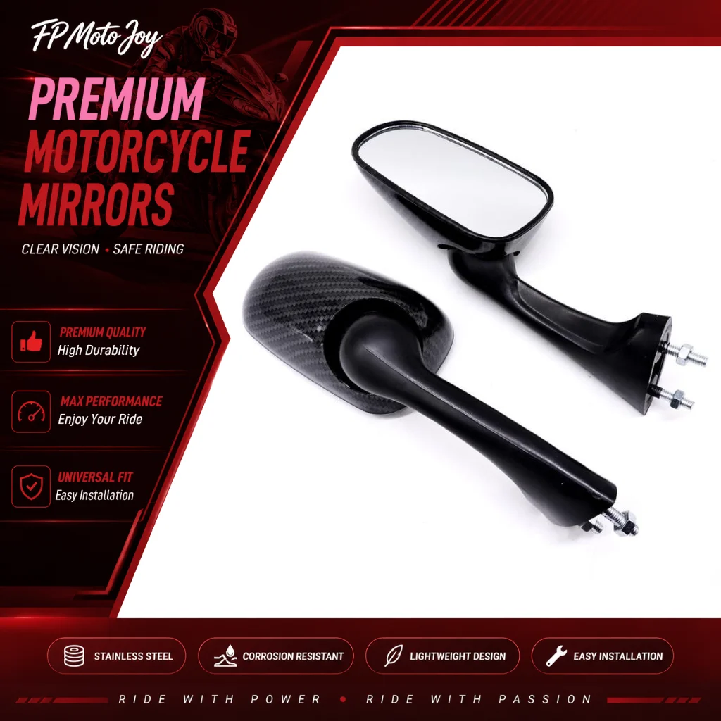 Side Rearview Mirrors For Honda NSR250 CBR250 CBR400 VFR400 RVF400 MC18 MC21 MC28 MC19 MC22 NC23 NC29 NC30 NC35