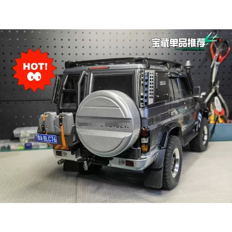 

For RGT EX86190 1/10 RC Car LC76 Land Cruiser Upgrade Parts Spare Tire Cover Simulation Decoration Accessories for Crawler Model