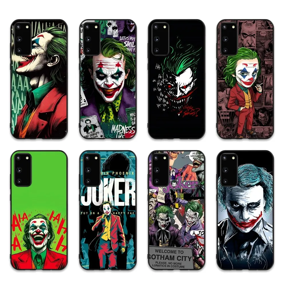 Clown Buffoon J-Joker Phone Case For Samsung S 9 10 20 21 22 23 30 23 24 plus lite Ultra FE S10lite Fundas