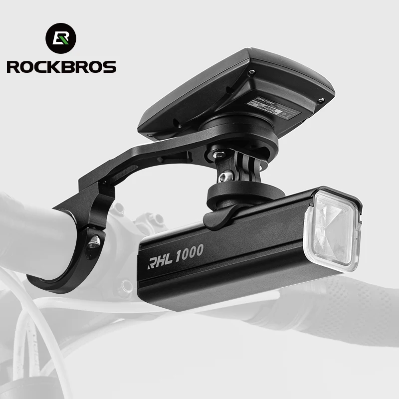 ROCKBROS Bicycle Speedometer Extension Bracket GPS Bike Support Gopro Holder Computers Garmin Support For Bike Accessories