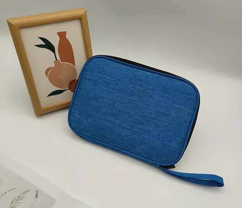 Многофункциональная дорожная сумка для хранения ремешка для часов, портативный чехол, коробка для кабеля передачи данных, водонепроницаемая ткань 300D