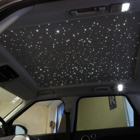 Rgb Color Fiber Optic Car Roof Ceiling Star Light With Remote Control