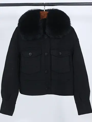 8 best sales ऊनी जैकेट - №4