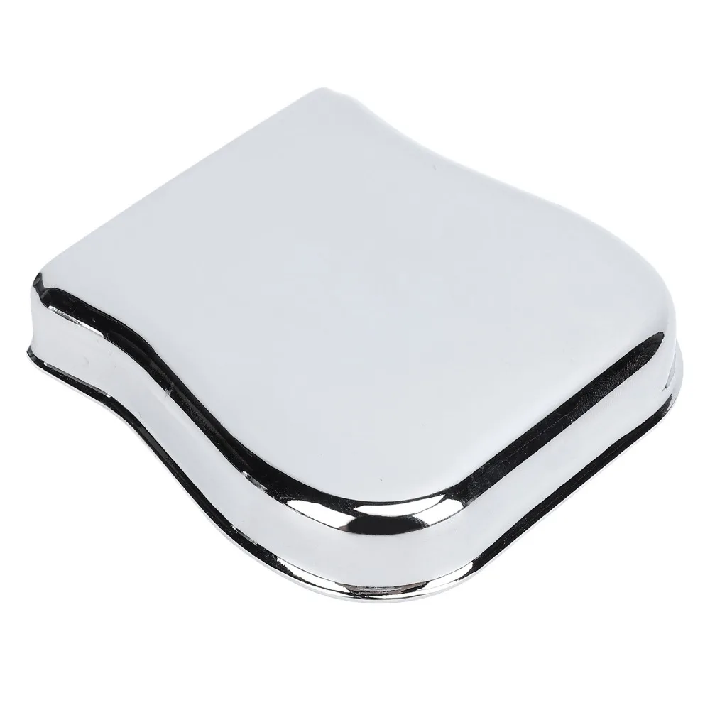 Chrome Plated Guitar Bridge Cover Metal Replacement Part​ ​Bridge Protector Easy To Install Ashtray Bridge Cover