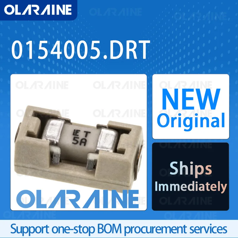 1/5/10Pcs 0154005.DRT SMD Original 100%new Fuseblock w/ fuse 5A OMNI BLOK 154T