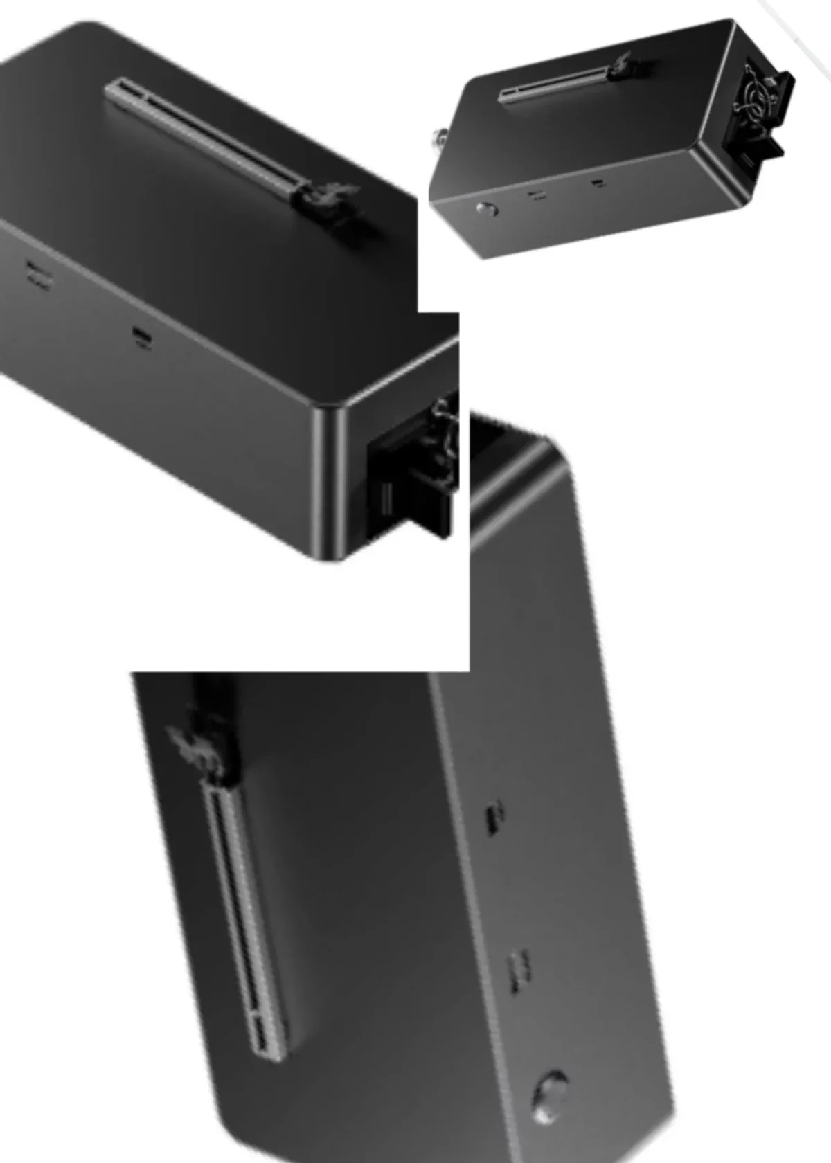 2026  AG02 EGPU Dock with OCulink USB4 Port，Built-in Huntkey 800W Power Supply, Supports TGX interface hot-swap