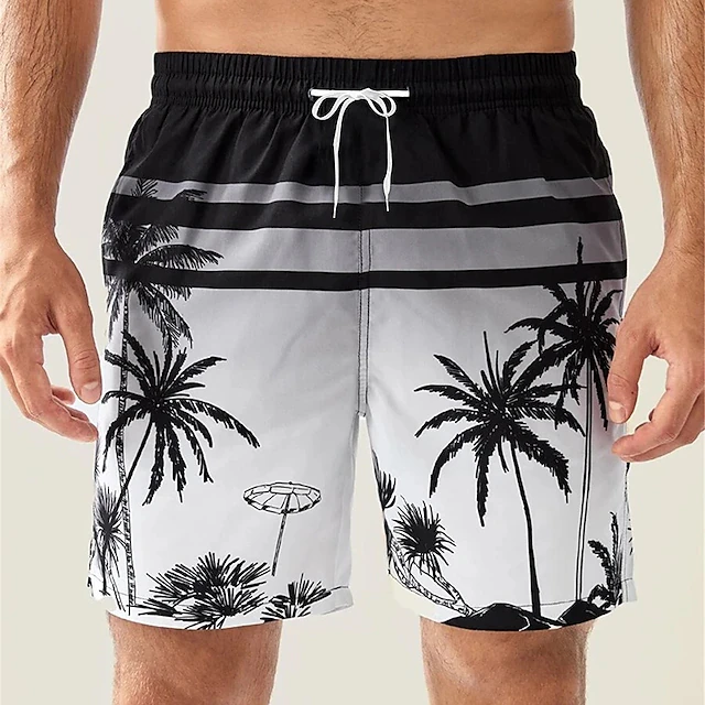 

Мужские пляжные брюки Palm Tree, повседневные шорты с 3D принтом, мужские летние дышащие штаны для фитнеса, уличные шорты для льда, мужские Ropa Hombre