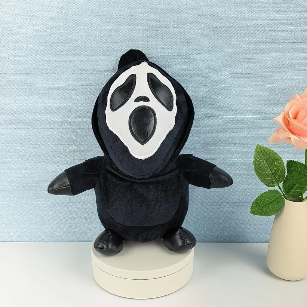 

Black Robe Death God Doll Scream Death God Doll Horror Halloween Plush Toy Children's Festival Doll