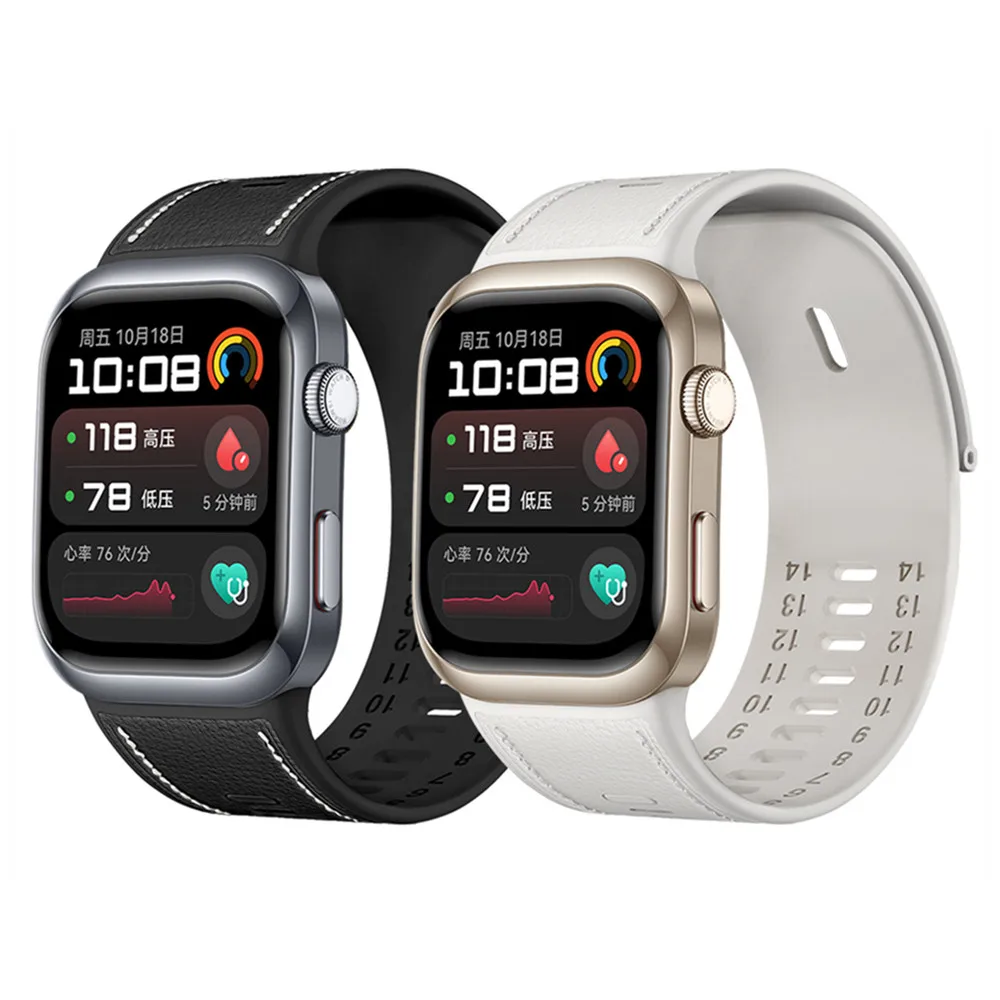 حزام سيليكون مركب لملحقات سوار المعصم الرياضي HUAWEI WATCH D2 باستثناء أبازيم الساعة