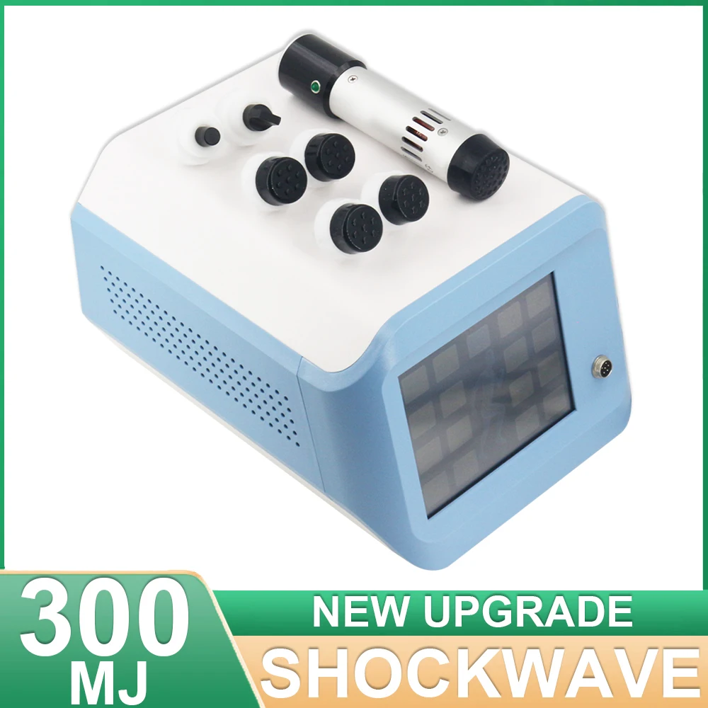 300MJ Shockwave Therapy Machine ED Treatment Effectively Relieve Knee Pain Fatigue Relax Touch Screen Home Use Massager