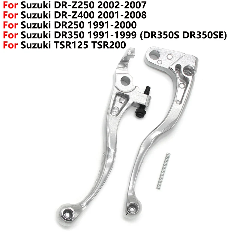 

Handlebar Left &Right Brake Clutch Levers For Suzuki DR250 DR350 DR 250 350 Z250 Z400 DR-Z250 DR-Z400 TSR125 TSR200
