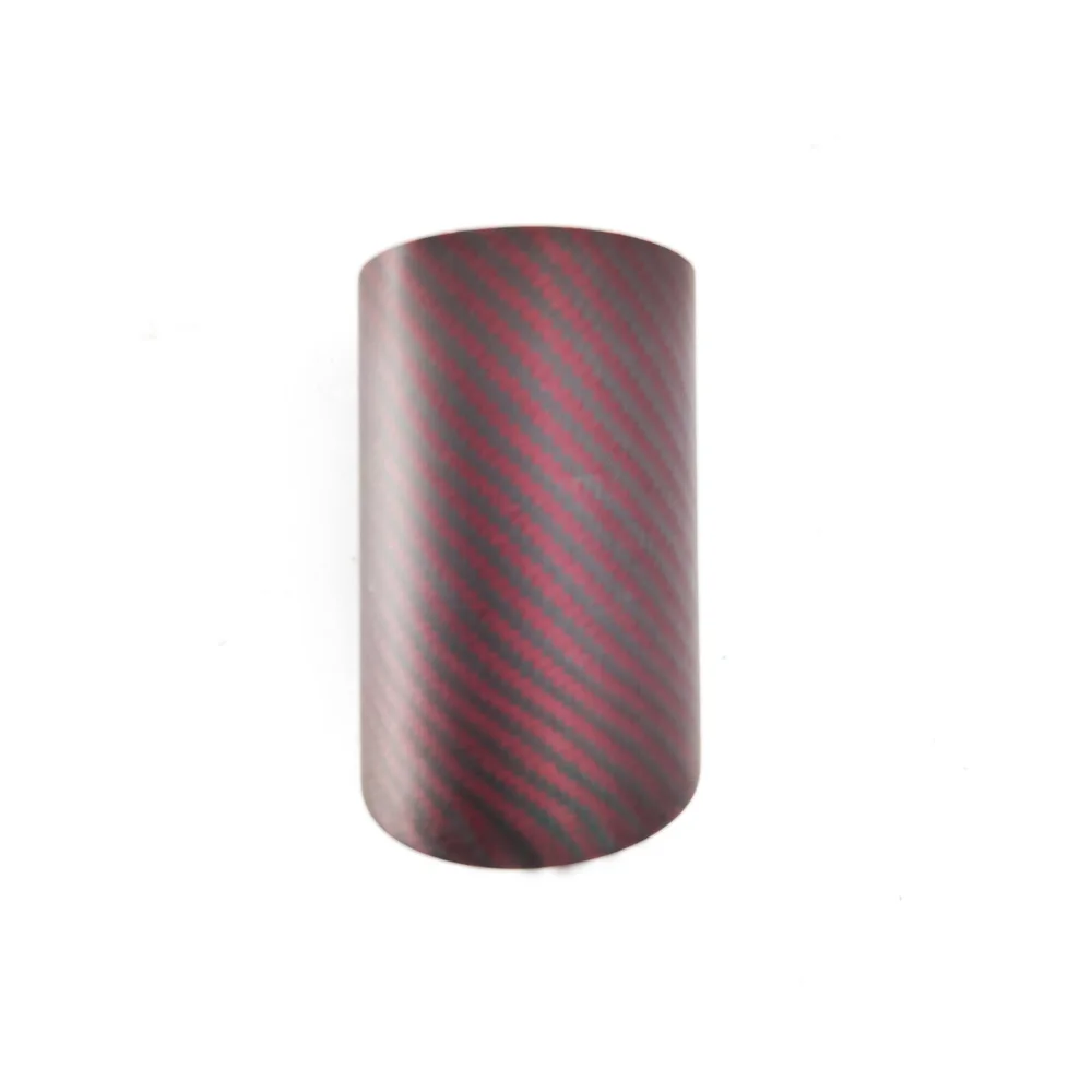 

76mm /3" Exhausts pipe Carbon Red Cover with Carbon Shell Exhaust Pipe Tip Carbon Case