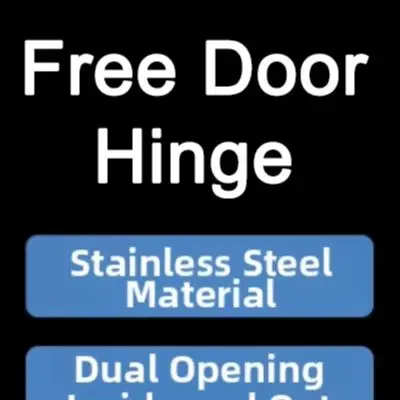 Self-closing Hinge Spring Hinge Compact Spring Hinge For Doors Automatic Closing Compact Structure Self-closing