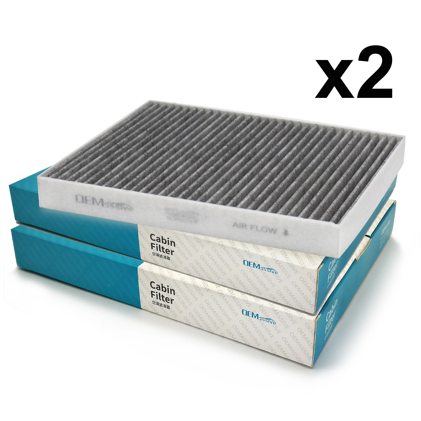 Car Interior Pollen Cabin Air Filter 7H0819631A JZW819653E For Volkswagen VW Transporter T5 T6 Touareg 7L Multivan V Amarok X2