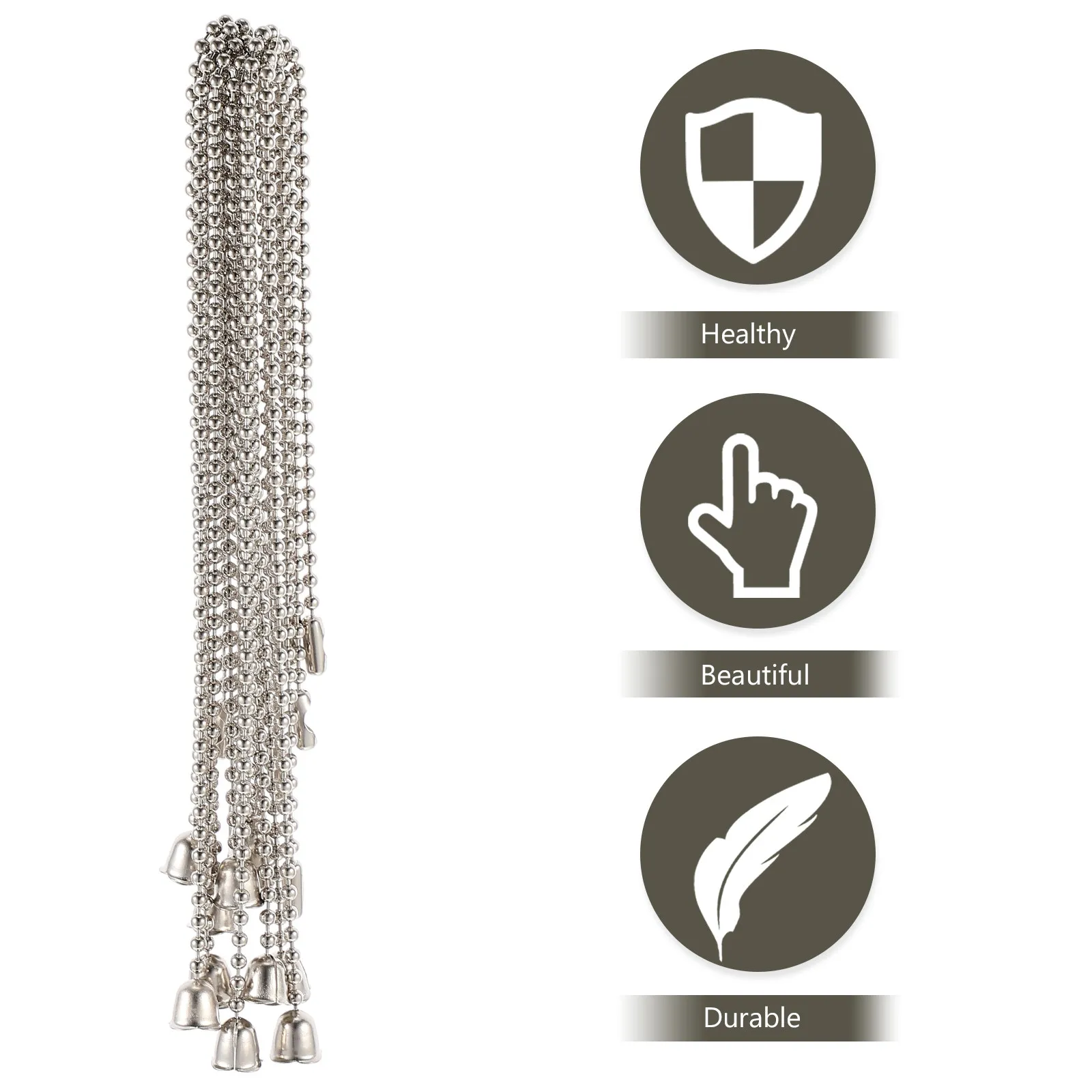 

10 шт. винтажных цепочек-подвесок для потолочных вентиляторов, люстр, настенных светильников, прикроватных ламп — элегантный и стильный декор