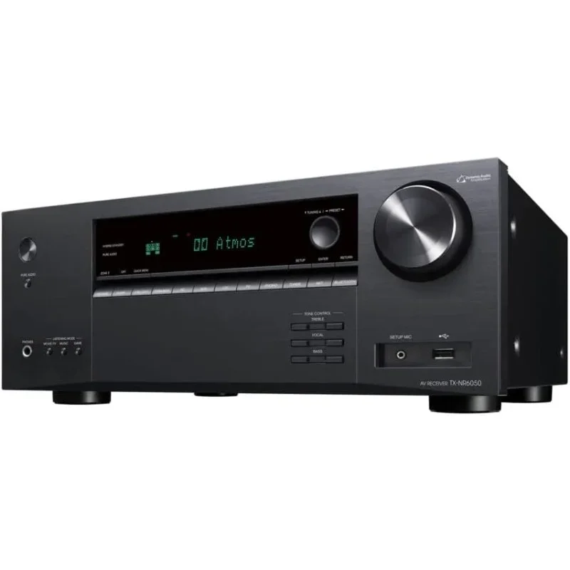 7.2-Channel Network Home Theater Smart AV Receiver 8K/60, 4K/120Hz