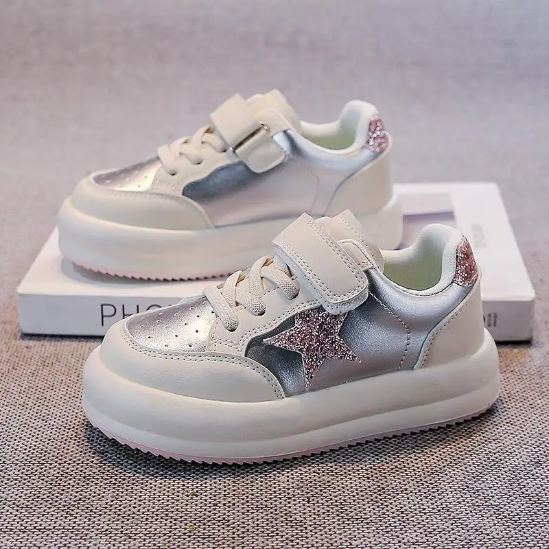 

2025 New Model Children's Shoes Casual Shoes Skate Shoes Children Good-Looking Sneakers Fashion Casual Shoes Cute Festival Gift