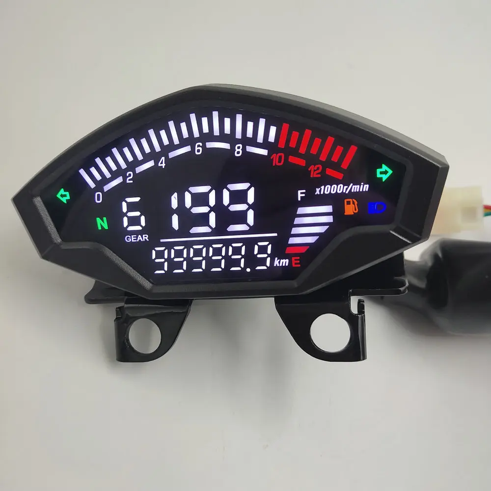 Motorcycle Digital Display RZ180 mini size GAUGE Assembly RT200-10 Instrument Scooter Accessories exported to Thailand Malaysia