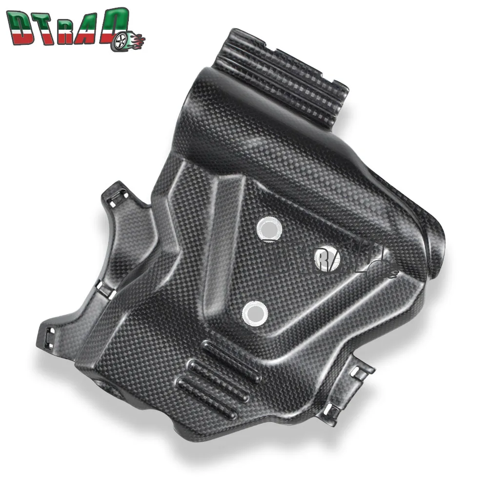 Motorcycle Carbon Fiber Left Engine Covers For DUCATI Hypermotard 698 Mono RVE 2024 2025 Master Cylinder Engine Case Protection