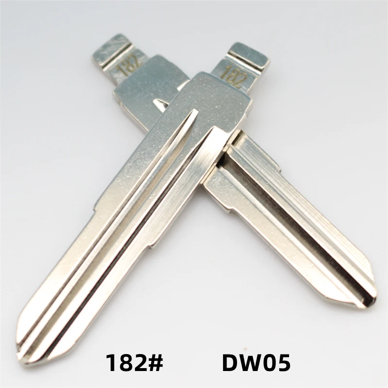 

OEM 20Pcs 182# DWO5 Metal Uncut Flip KD Remote Key Blade For Chevrolet For Opel For Buick For Keydiy KD Xhorse VVDI JMD