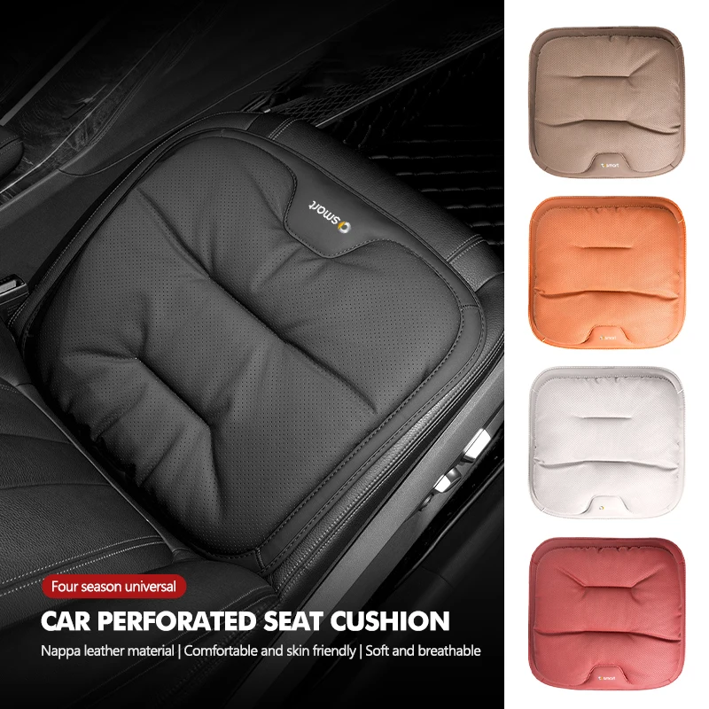 Car Seat Velvet Air Hole Cushion Comfort Non-Slip Pad Cover For Smart Fortwo 451 450 453 Forfour Cabrio Crossblade ROADSTER