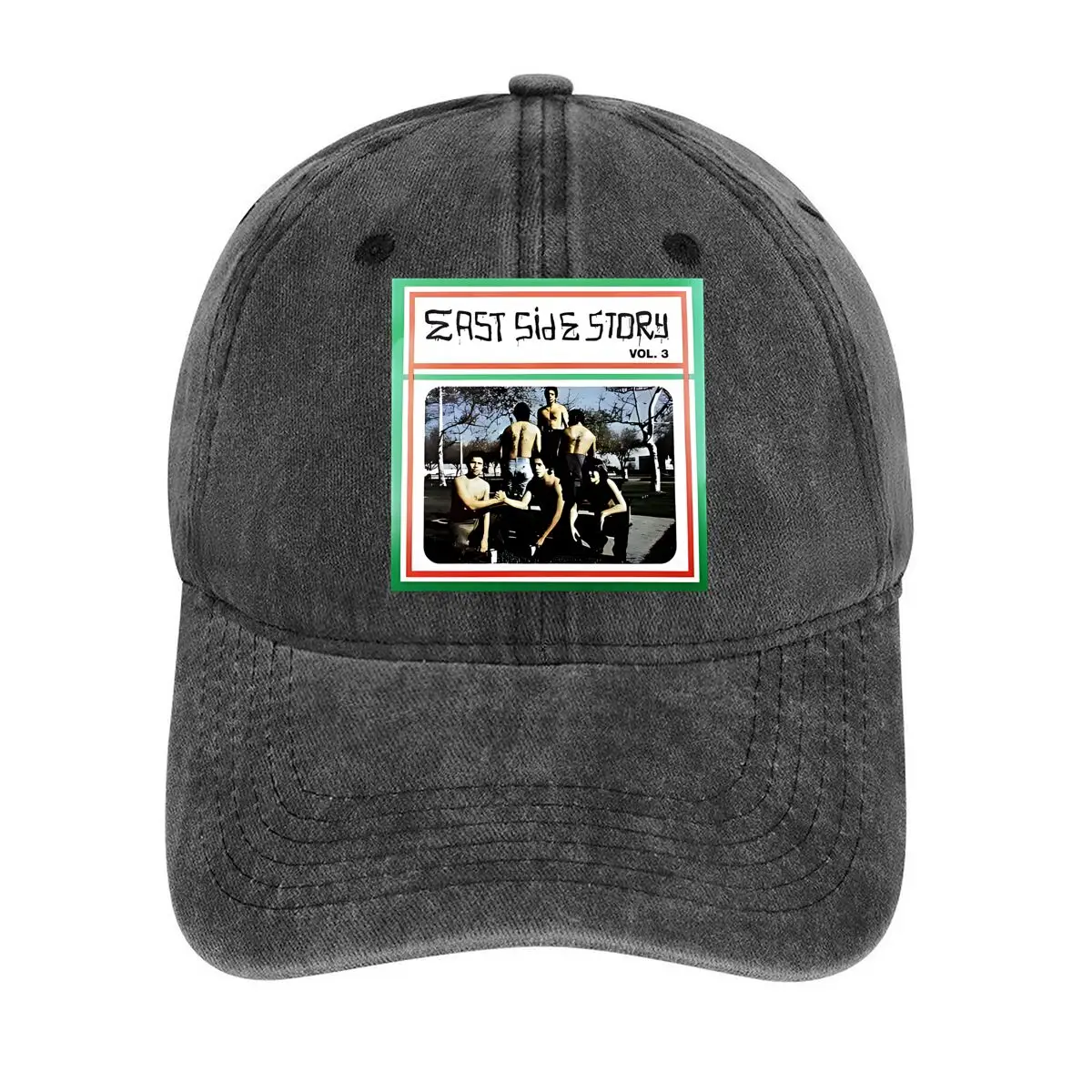 

East Side Story Vol. 3 poster for a music or cultural - related release Washed Baseball Cap