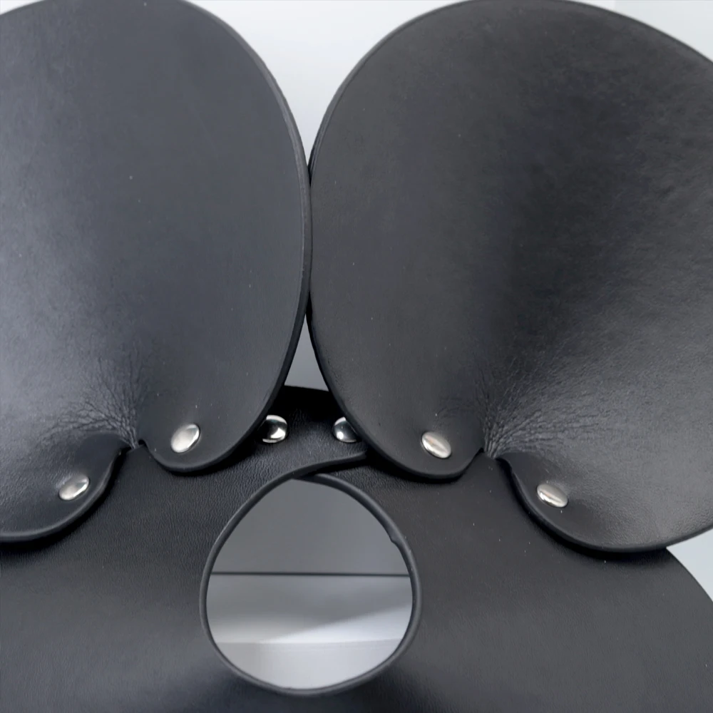 女性用レザーマスク、動物ハーフフェイスマスク、パーティー、カーニバルマスク、仮面舞踏会、コスプレ用品アクセサリー