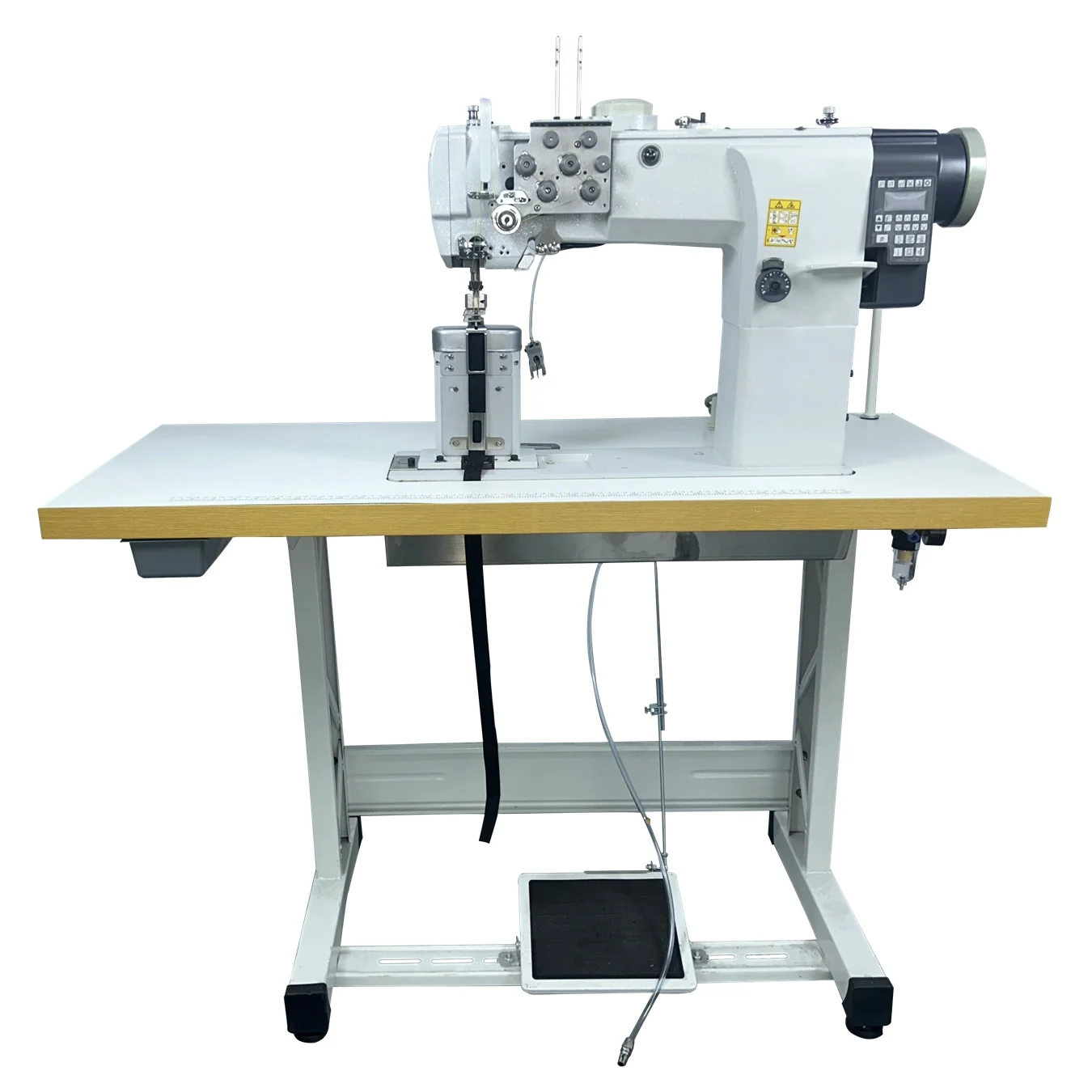 ATV&UTVKARWIN Computerized Automatic Single Flat-Bed Industrial Sewing Machine User-Friendly Programmable OEM/ODM Available 220V