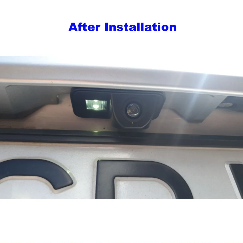 Câmera ccd de backup para carro, hd, para toyota corolla 2007 2008 2009 2010 avensis t25 t27 auris sedan, visão noturna, à prova d\'água