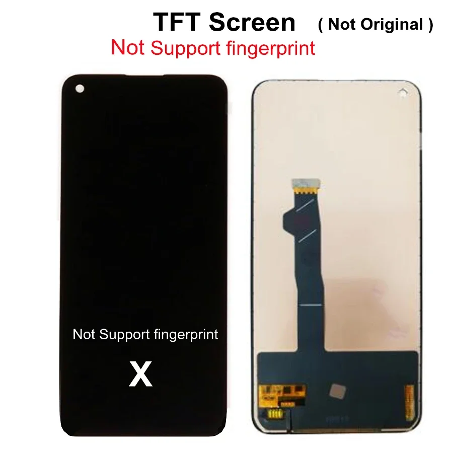 6.53inch Nova 7 LCD For Huawei Nova 7 5G JEF-AN00 / Honor 30 BMH-AN10 LCD Touch Screen Digitizer Assembly