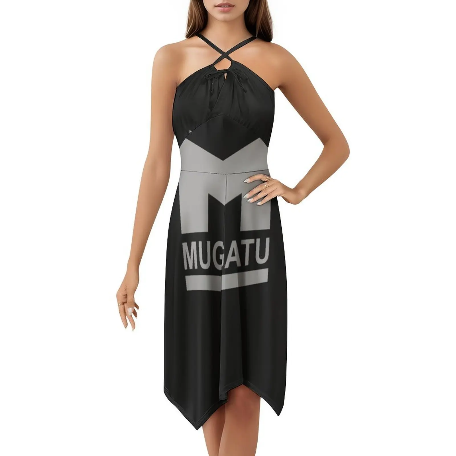 تي شيرت Mugatu Essential تي شيرت كوري فستان كاجوال للنساء فساتين مكتب يومية بسيطة للسيدات فستان Mugatu أساسي للفتيات