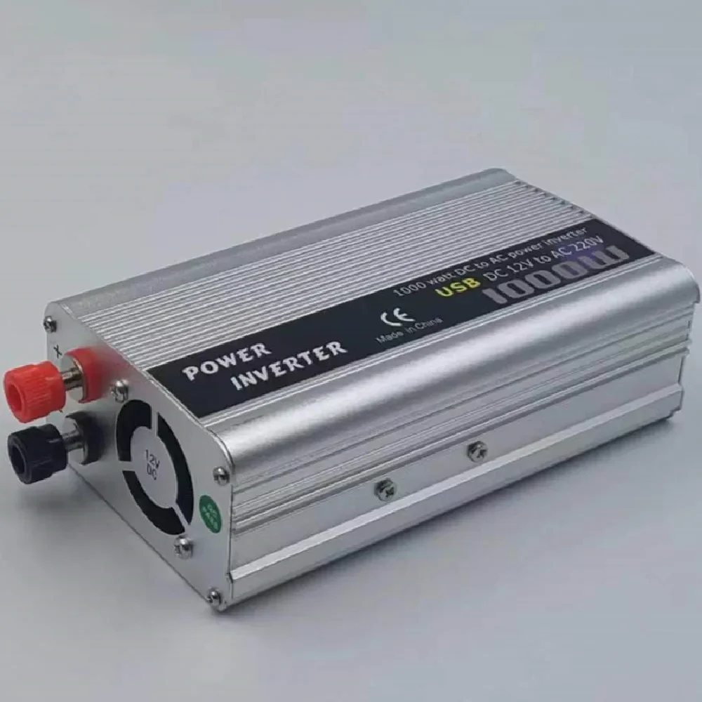 Factory Provide High Frequency Vehicle 1000w DC to AC 12v 24v 110V 220v Modified Sine Wave Car Power Inverter