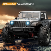 JJRC C8819 RC Cars 2.4G 4WD 30KM/H High Speed Remote Control Car Jeep Model Car Monster for Adults Kids Toys Gifts