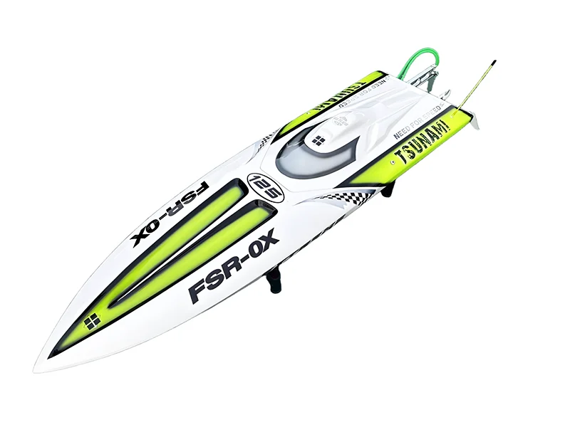 DT125 Tsunami 1,25 m koolstofvezel RC bootromp - gas/elektrisch dubbel compatibel, O-boot gespecialiseerde romp