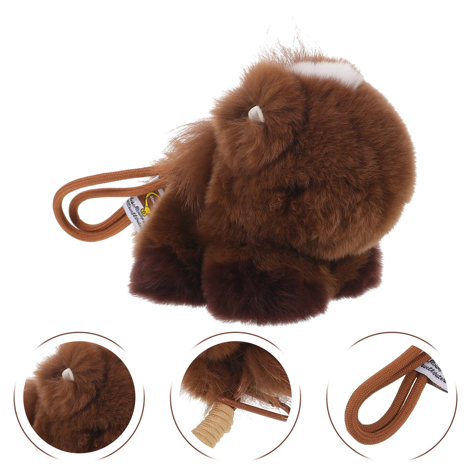 

Small Horse Keychain Cute Animal Bag Charm For Backpack Purse Handbag Soft Decorative Keyring Year Of The Horse Pendant