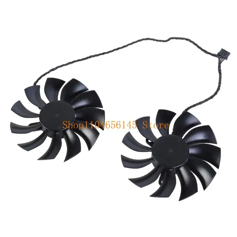 652F Advanced Cooling Fan 4Pin Connection PLA09215B12H For GTX1070 1060 1060