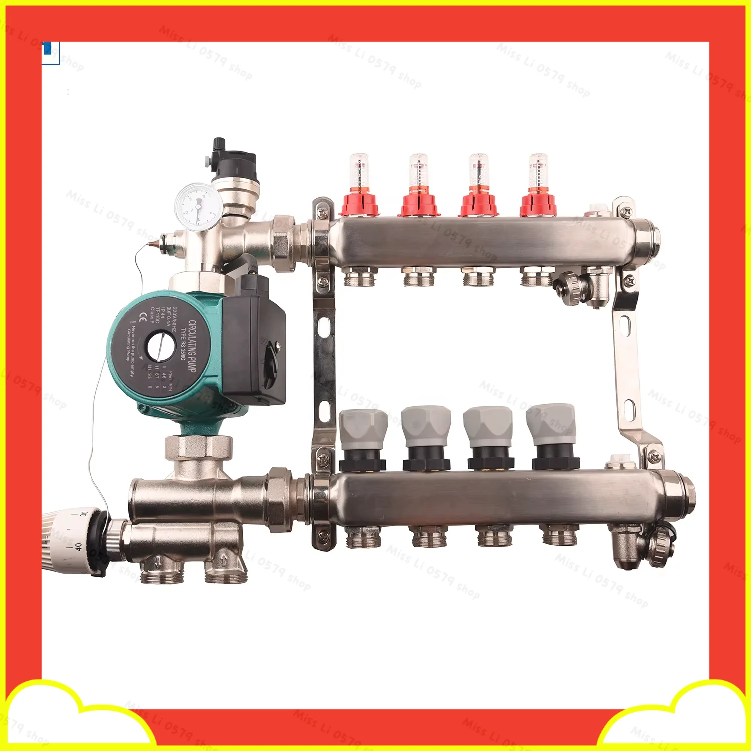 

2026new Heat pump heating system stainless steel joint floor heating radiator connector