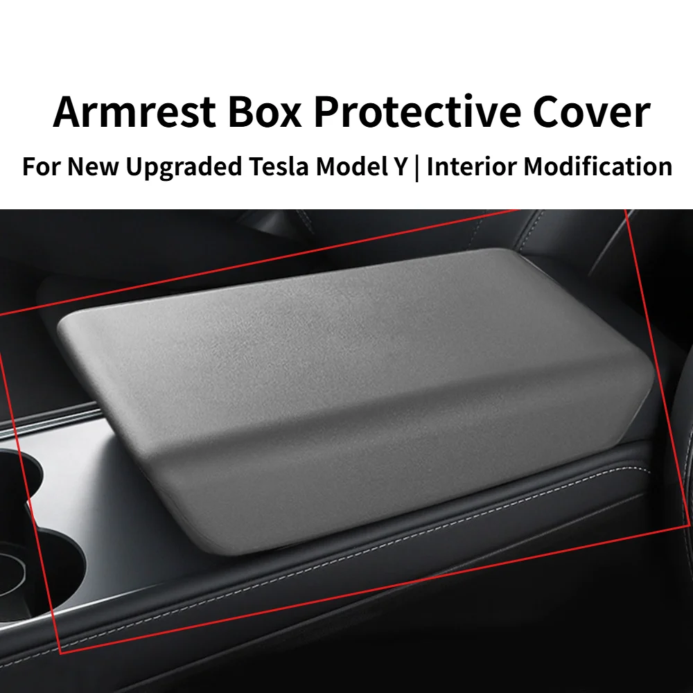 

Armrest Box Protective Cover For New Upgraded Tesla Model Y Auto Interior Modification Practical Replacement Accessories