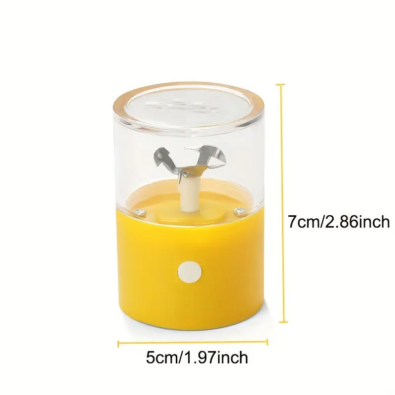 250mA USB Rechargable Electric Plastic Herb Grinder 50mm Automatic Tobacco Crusher Dry Herb Spices Grinder Wholesale