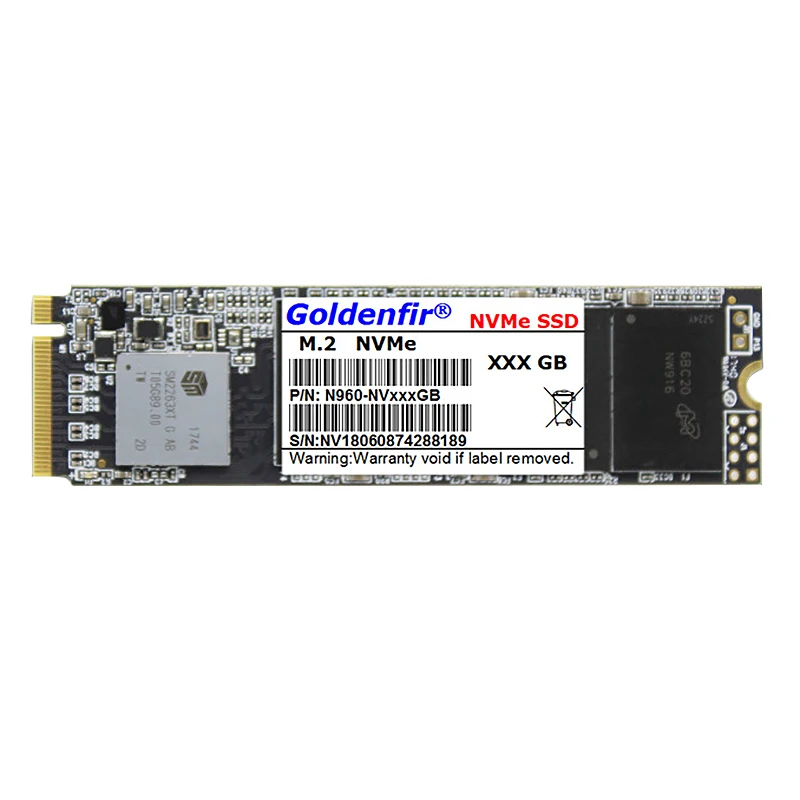 Goldenfir M.2 SSD M2 Pcie NVME Solid State Disk 2280 Internal Hard Disk HDD For Desktop Laptop Computer Hard Disk