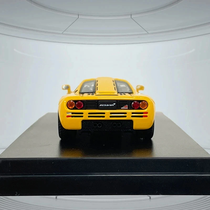 Artículo de coleccionista a escala 1/64, supercoche, modelo de coche deportivo F1, simulación de coche de aleación, vehículos de juguete fundidos a