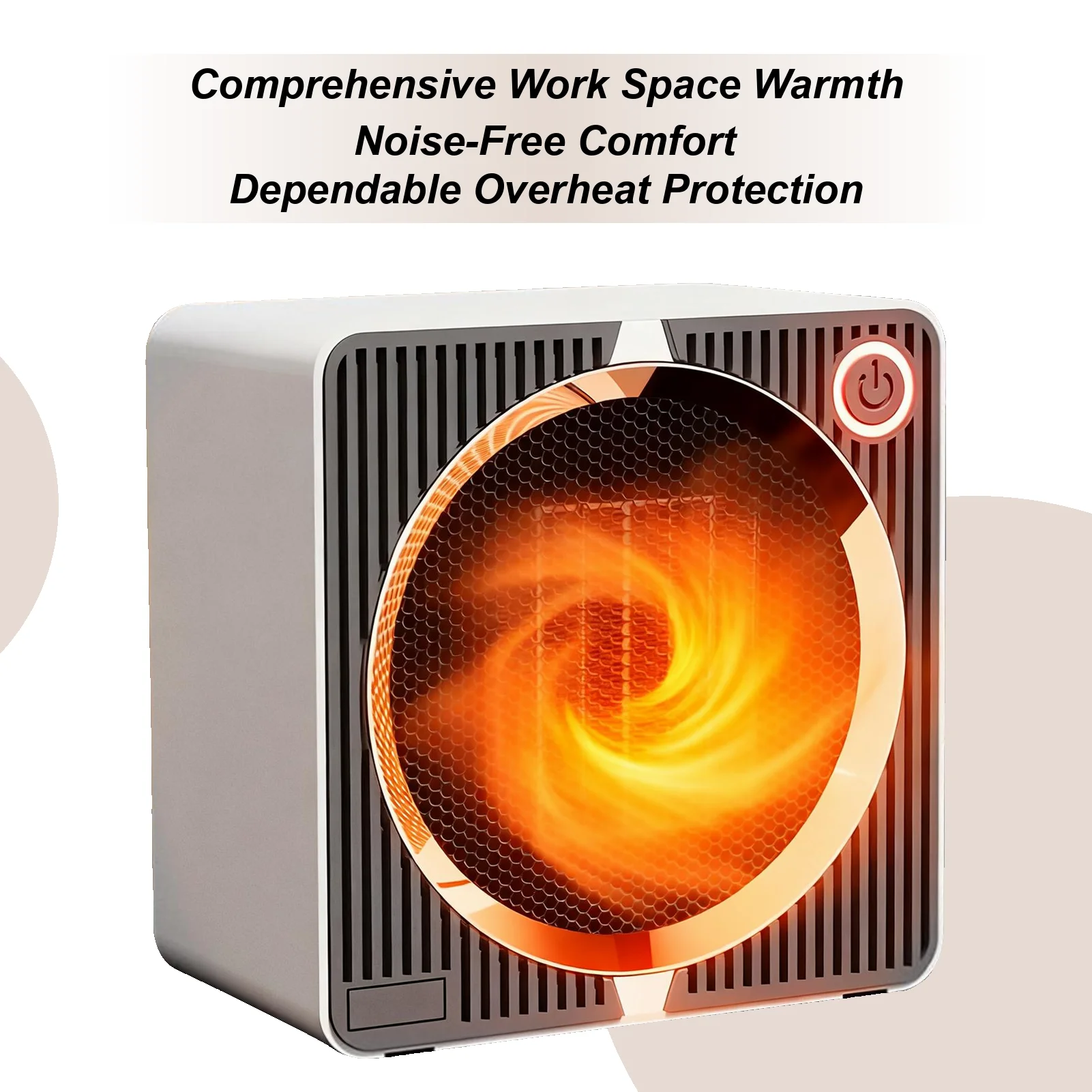 

Небольшой обогреватель, устройство быстрого нагрева с защитой от опрокидывания, мини-нагреватель для офисного стола для зимы, холодной погоды в помещении