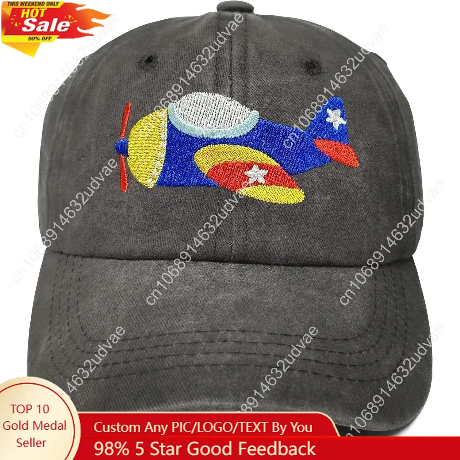 

Embroidered Baseball Hats for Boys Girls