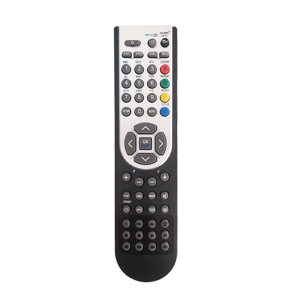 New Replacement Universal Remote Control RC1900 for Toshiba Hitachi JMB Finlux Techwood Polaroid Grundig TV