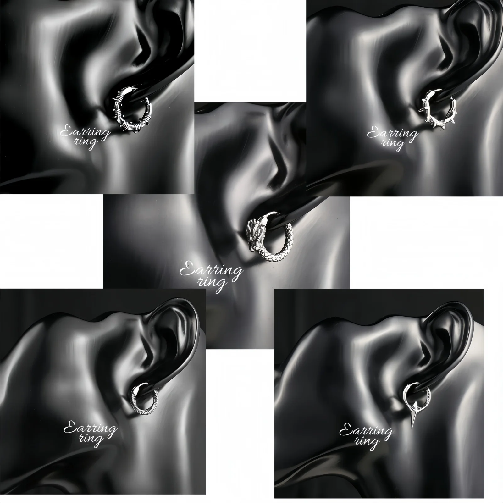 goth-stainless-steel-hoop-earrings-for-men-women-punk-piercing-ear-surgical-steel-rings-vintage-jewelry-decoratio-new-in-trend