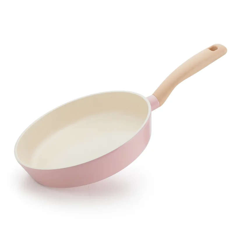 

Korean, ceramic, flat bottom, non stick pan, fried egg, stir fry, household