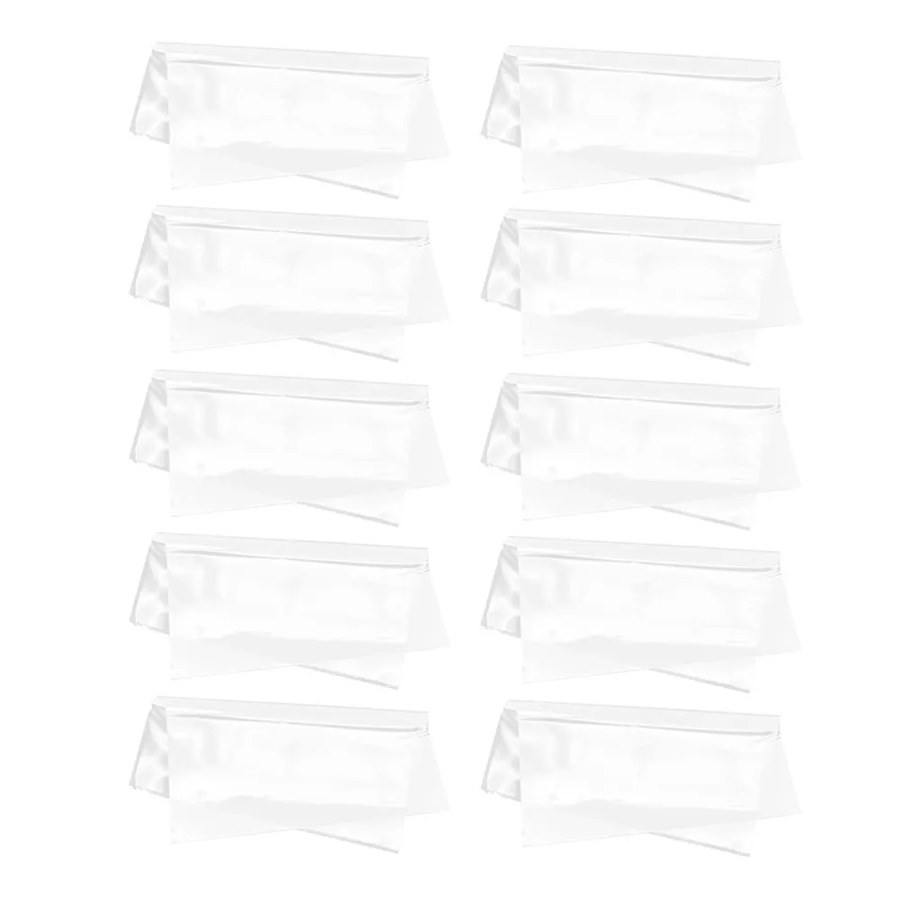 12Pcs Vinyl Outer Sleeves Clear Durable Plastic Vinyl Record Covers Outer Record Sleeve for Storage Album Covers
