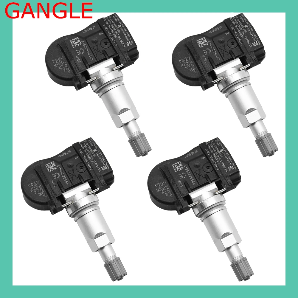 4 Pieces Tire Pressure Sensor TPMS 70735510 36106881890 36106856209 6855539 for BMW F20 F21 F22 F23 F30 F31 F34 F45 F46 F80 F87