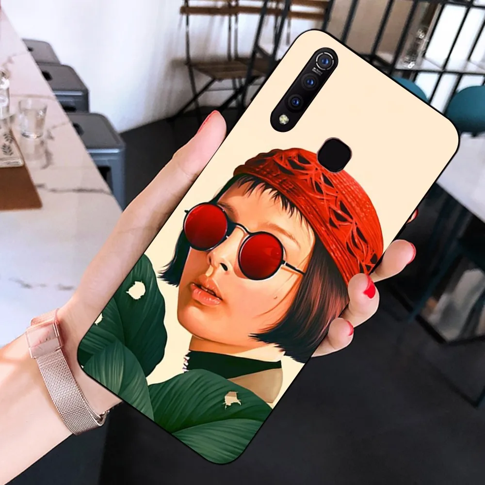 Cartoon Killer Leon Uncle Girl Phone Case For Huawei Y9 6 7 5 Prime Enjoy 7s 7 8 plus 7a 9e 9plus 8E Lite Psmart Shell