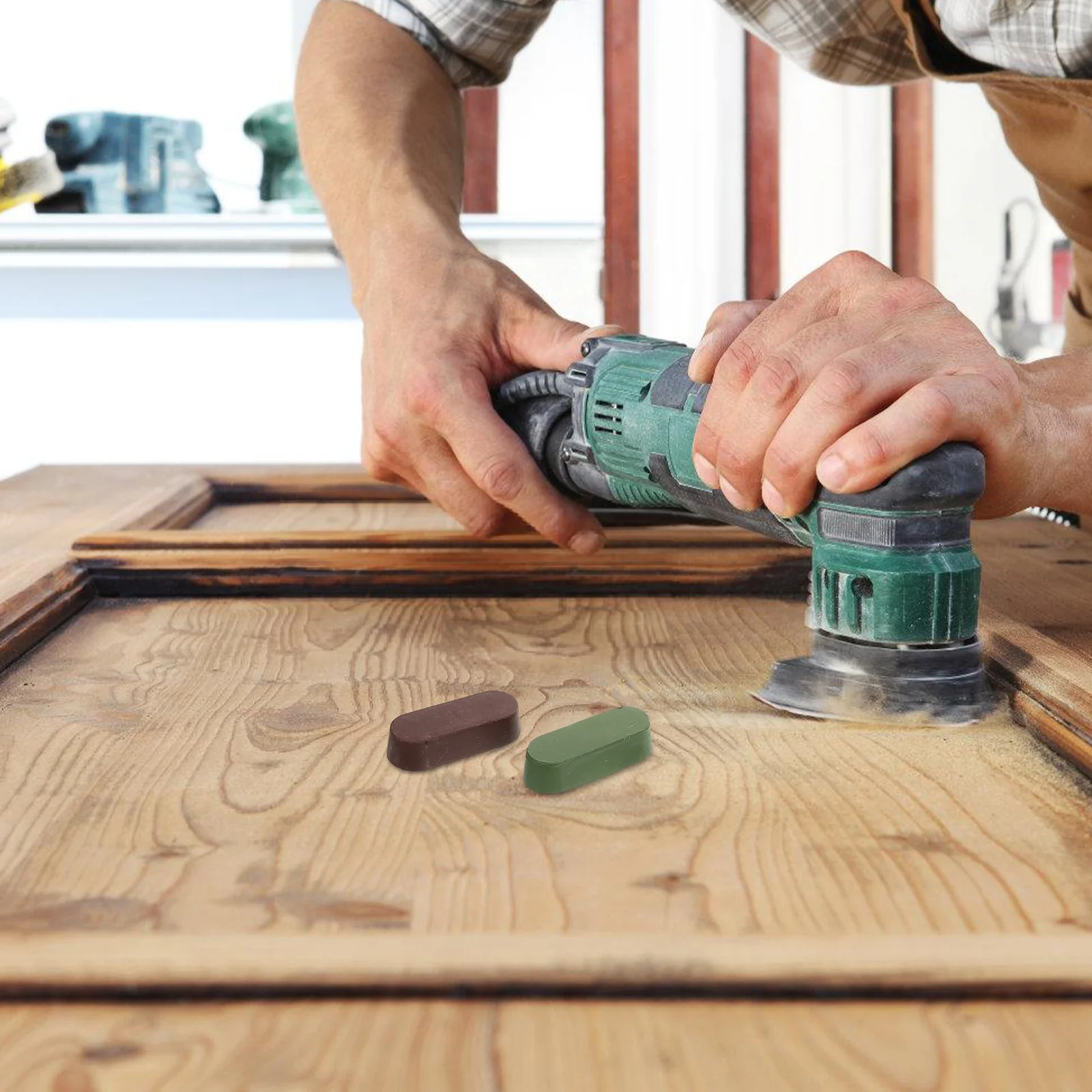 6 قطعة مجموعة شمع تلميع معجون التلميع للمعادن الفولاذ المقاوم للصدأ الألومنيوم إزالة الخدش إصلاح Diy بها بنفسك أثاث مجوهرات السيارة #5